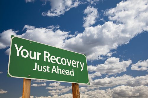 Recovery sign, psychotherapy benefits